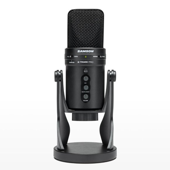 Samson G-TRACK Pro, Professional USB Studio Microphone with Audio Interface - Picture 1 of 3